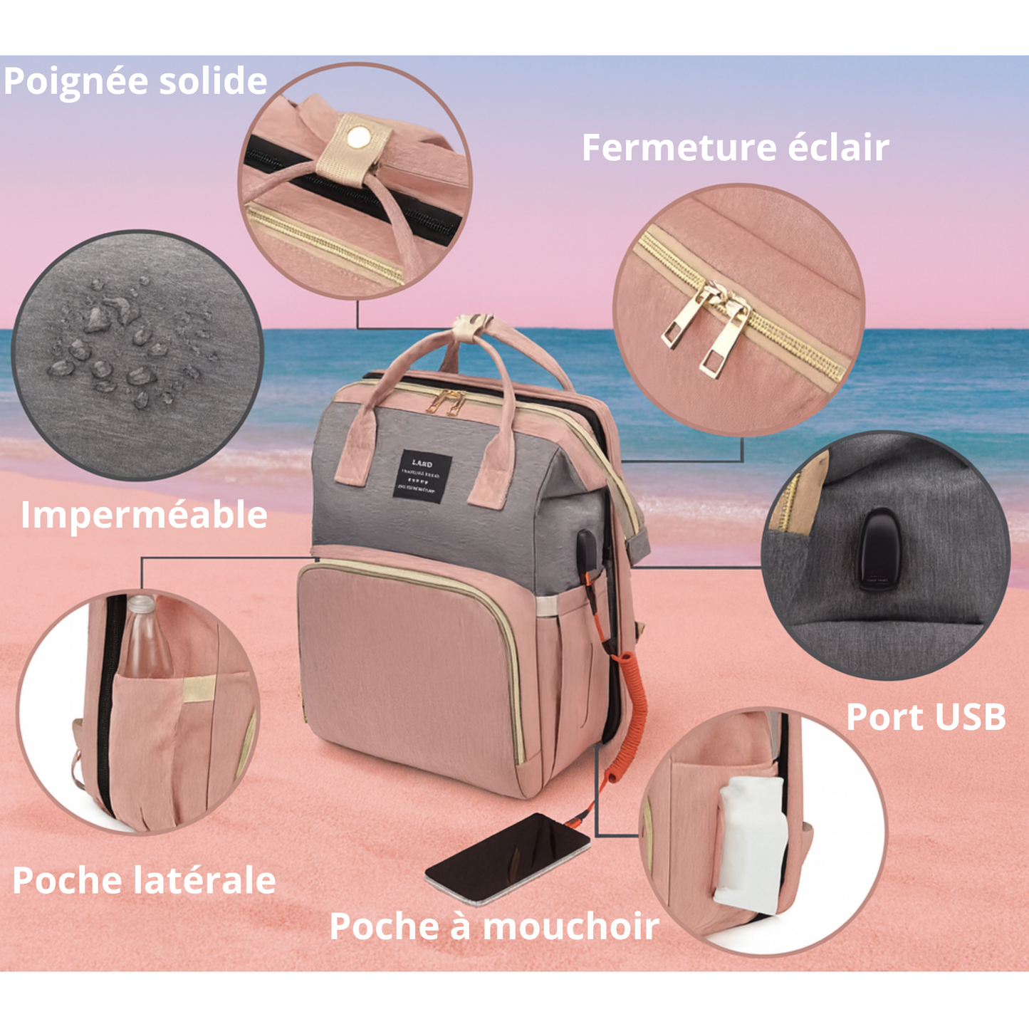 Sac à langer LANGORY